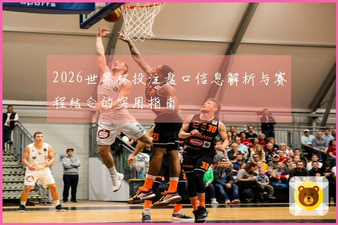 2026世界杯投注盘口信息解析与赛程结合的实用指南